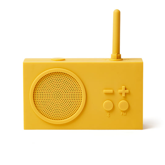 Lexon | Tykho | FM radio – 3W Bluetooth® Speaker | Yellow