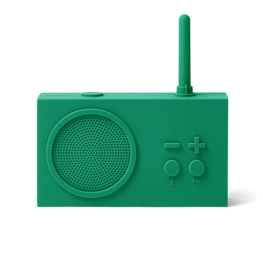 Lexon | Tykho | FM radio – 3W Bluetooth® Speaker | Green