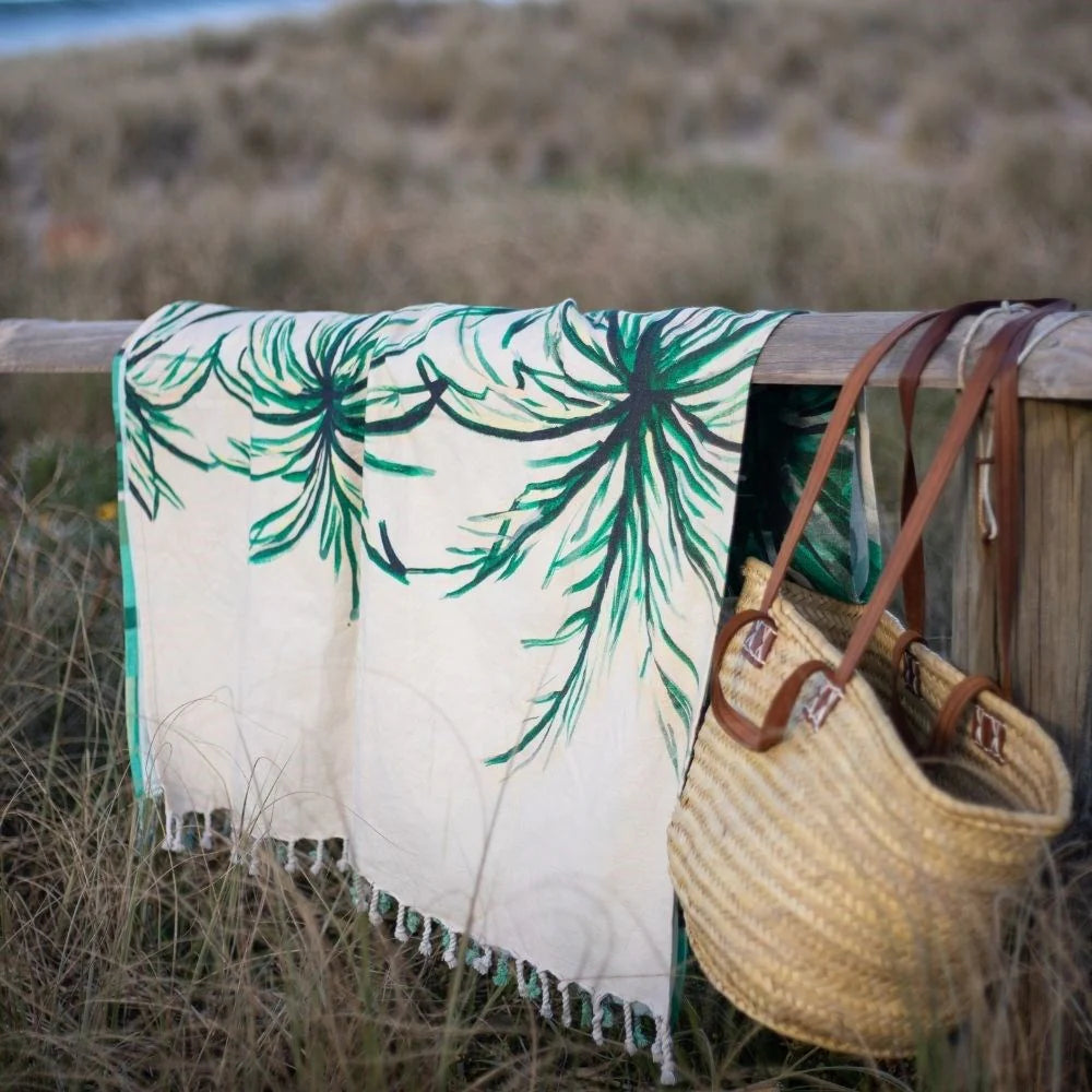 One Hour North | Beach Towel | Island Treasure