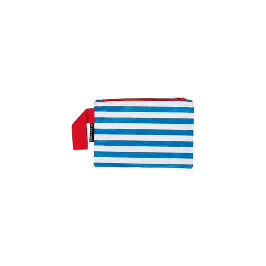 Project Ten | Mini Zip Pouch | Breton Stripe