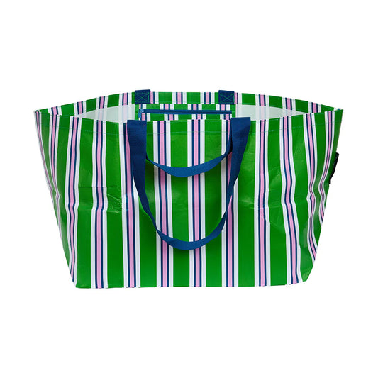 Project Ten | Oversized Tote | Cabana Stripe