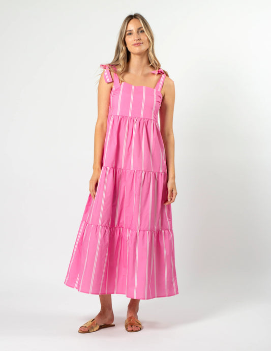 Stella + Gemma | Catalina Dress | Bubblegum Stripe