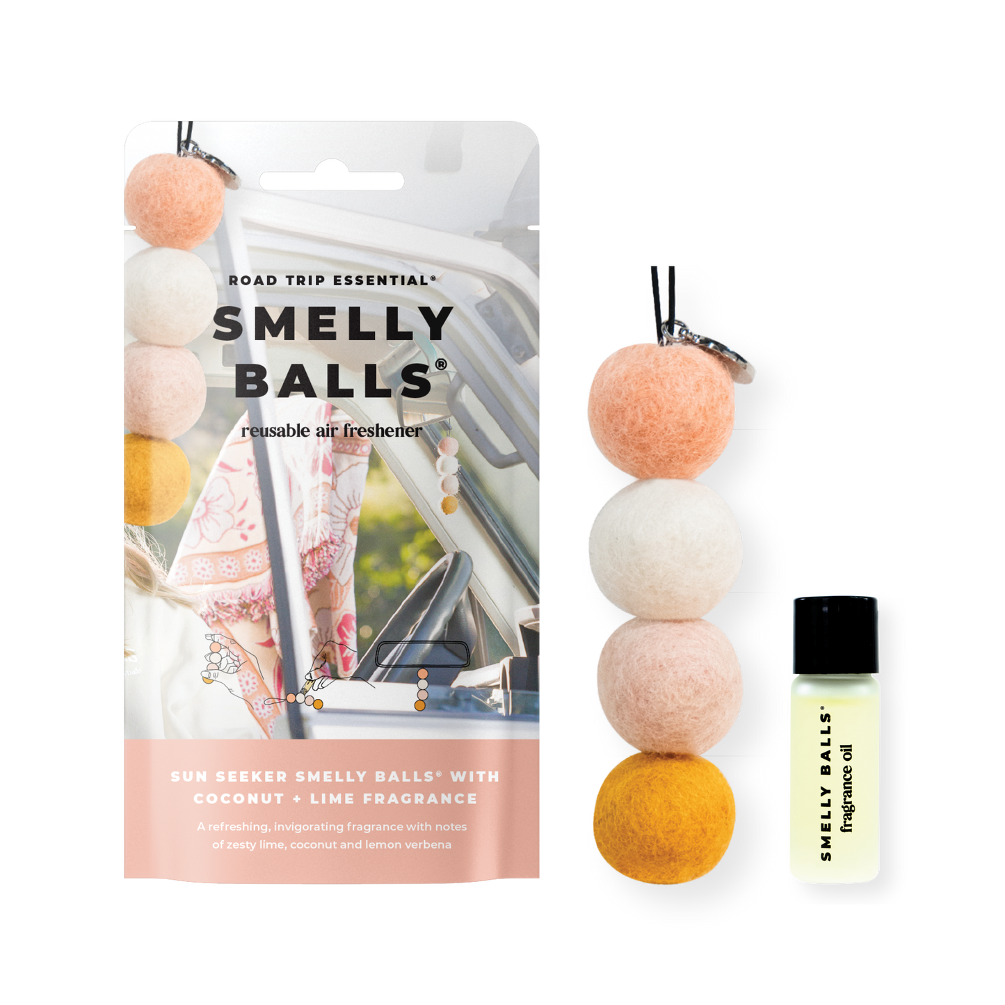 Smelly Balls | Reusable Air Freshener | Sun Seekers