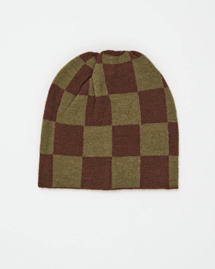 Stella + Gemma | Scarf Check + Stripe | Olive