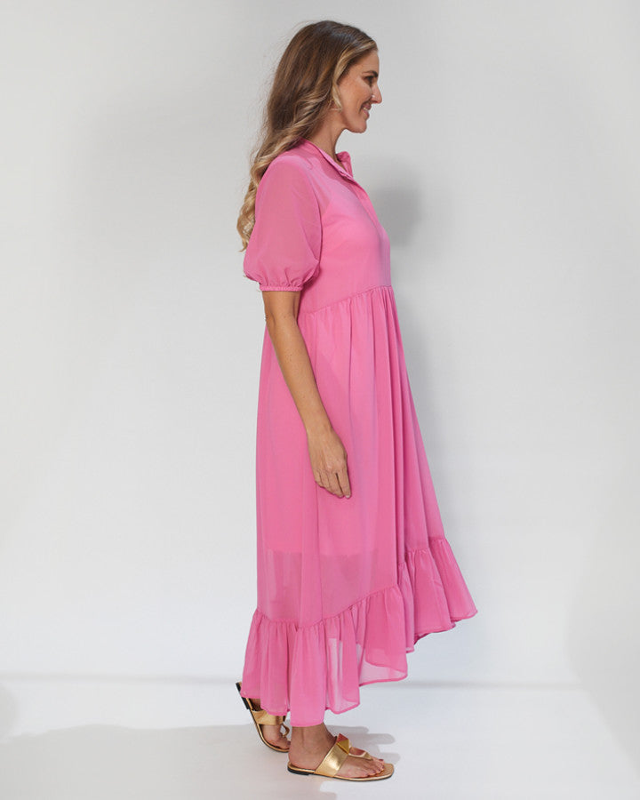 Stella + Gemma | Calypso Dress | Punch Pink