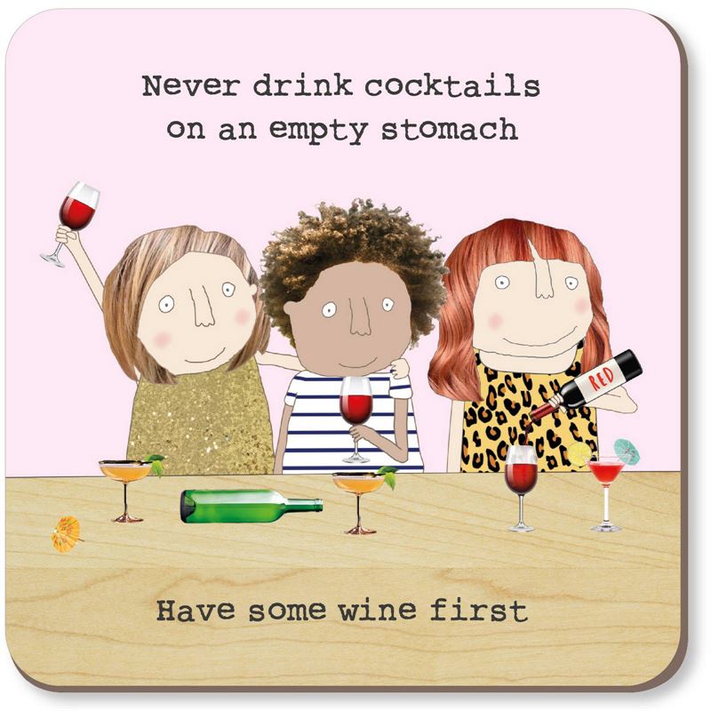 Copy of Coaster | Rosie Made A Thing | Have Wine First