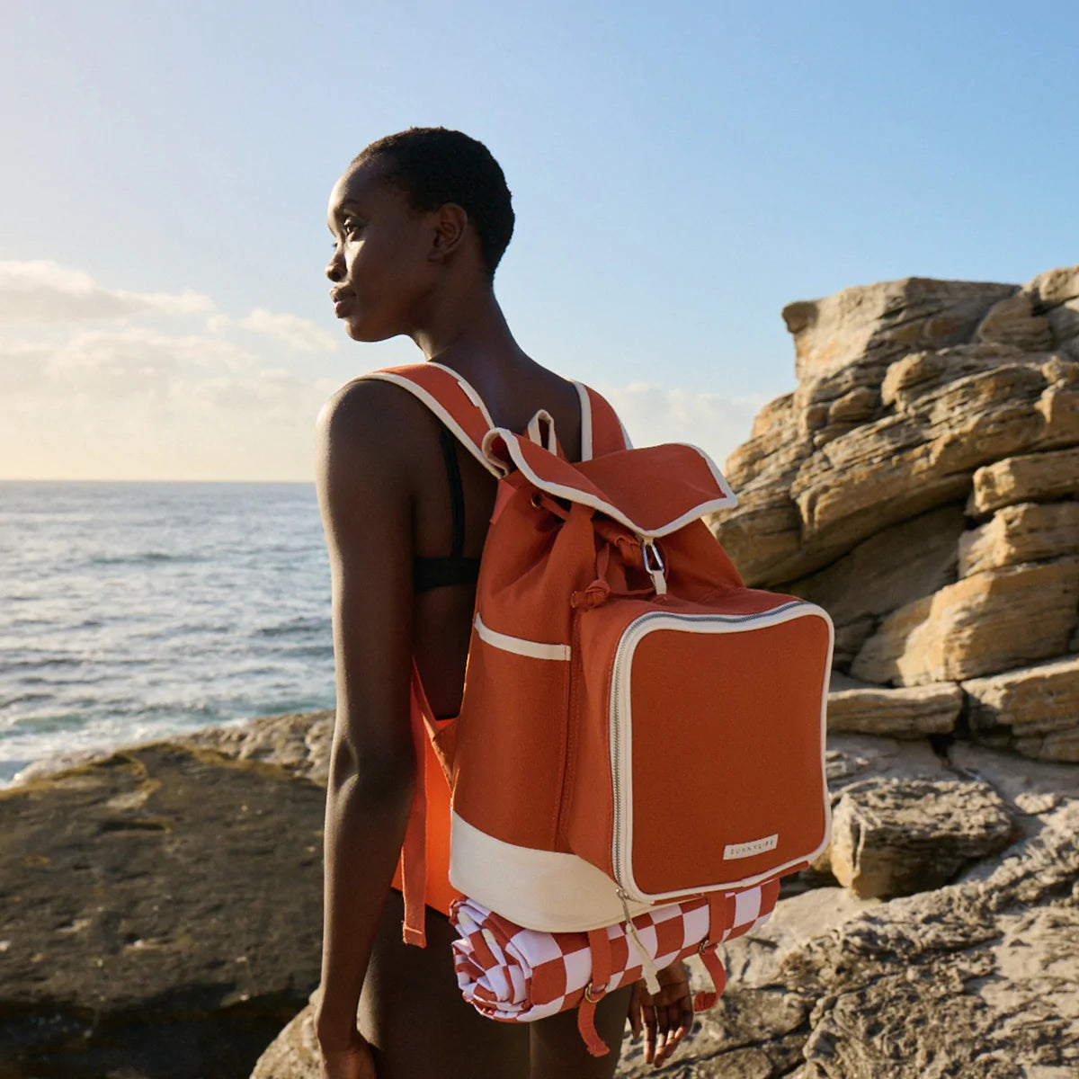 Sunnylife | Luxe Picnic Backpack | Terracotta